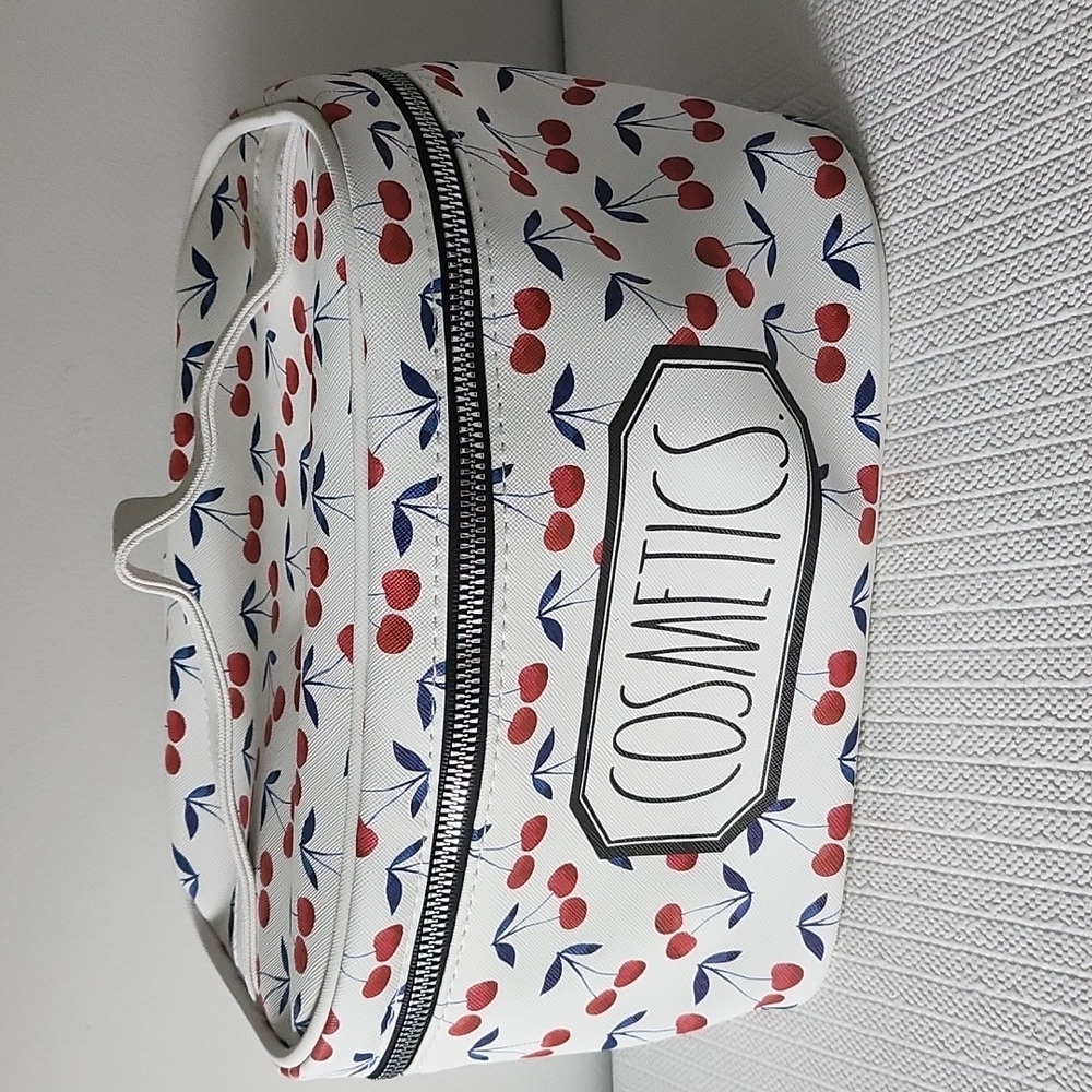 Rae Dunn Cherries Cosmetic Bag